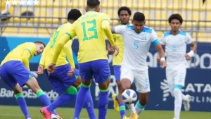 Brasil vence Honduras no futebol e avança com 100% de aproveitamento no Pan