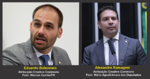 Brasília — Câmara dos Deputados decreta cassação dos mandatos de Eduardo Bolsonaro e Alexandre Ramagem