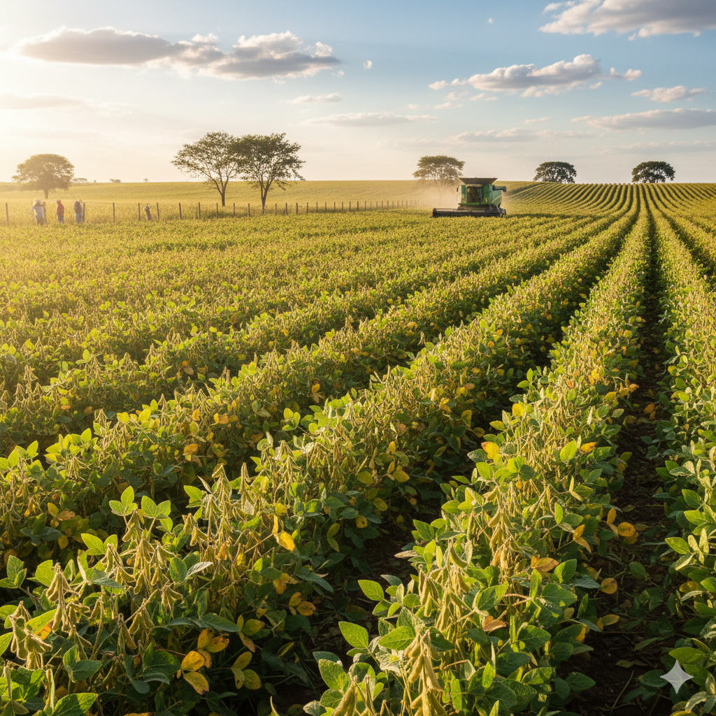 Mercado da soja em 2026: oferta recorde, preços pressionados e papel do Brasil