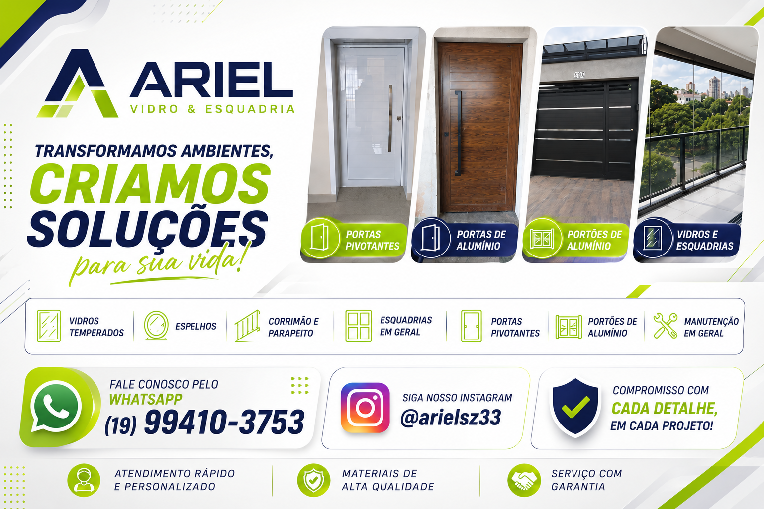 Ariel vidros