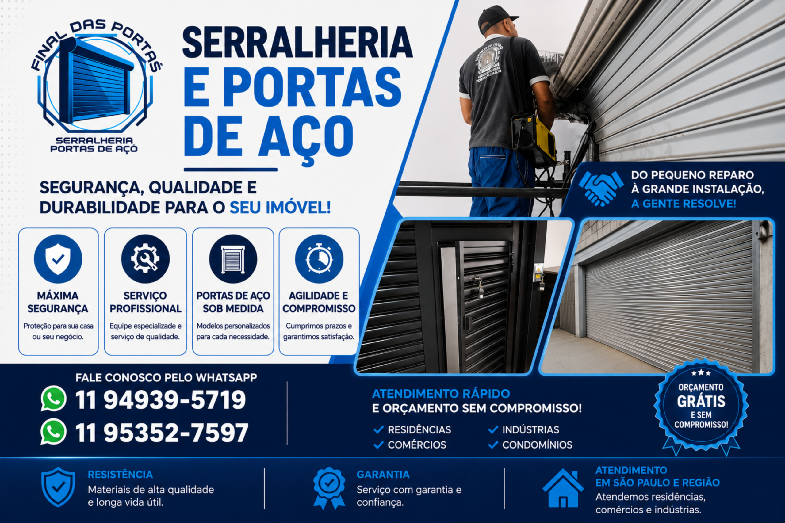 Portas de Aço